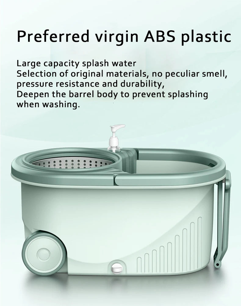 Spin Mop And Bucket Set
