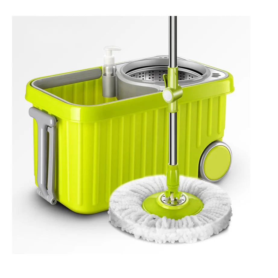 Spin mop and bucket set