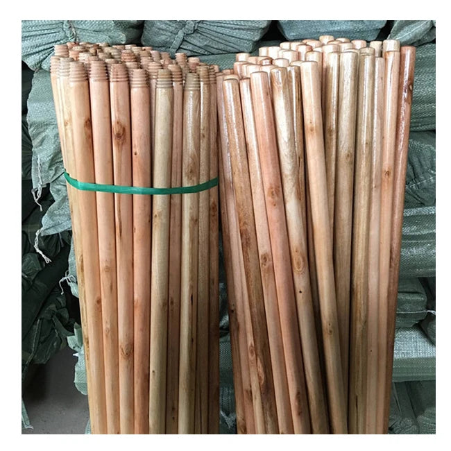 Varnished Broom Stick