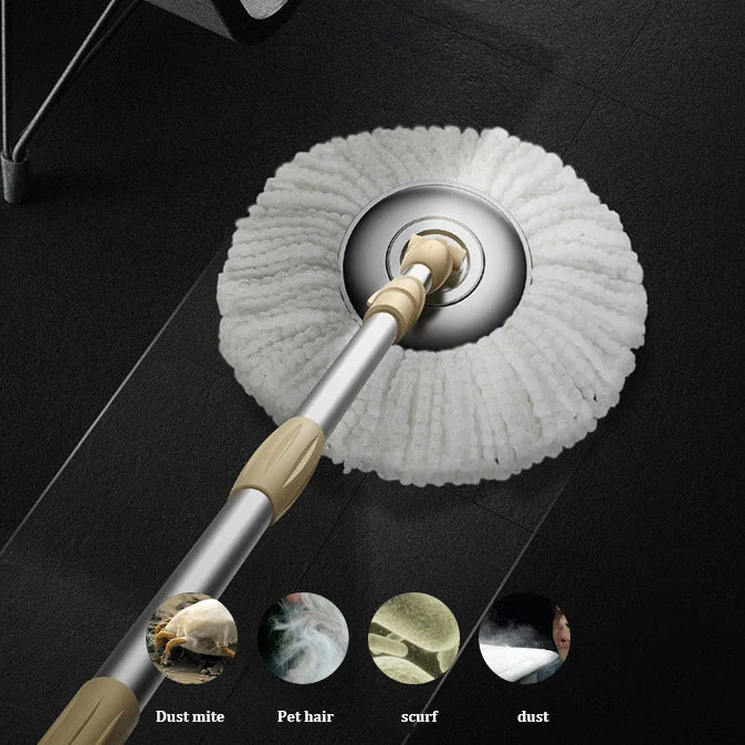 Spin mop and bucket set