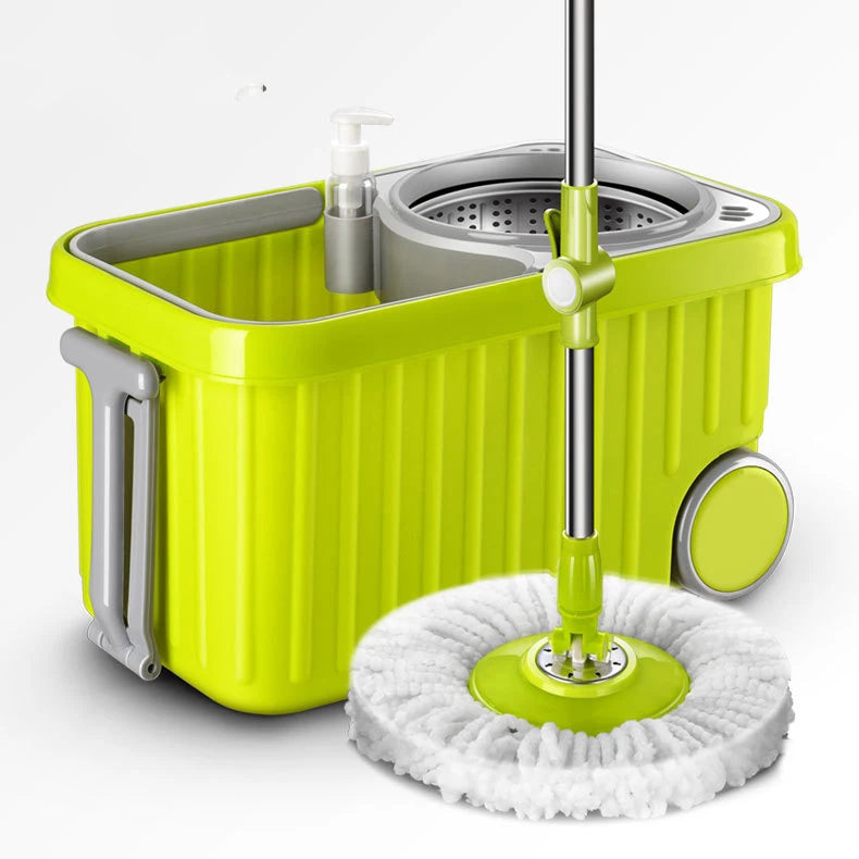 Spin mop and bucket set
