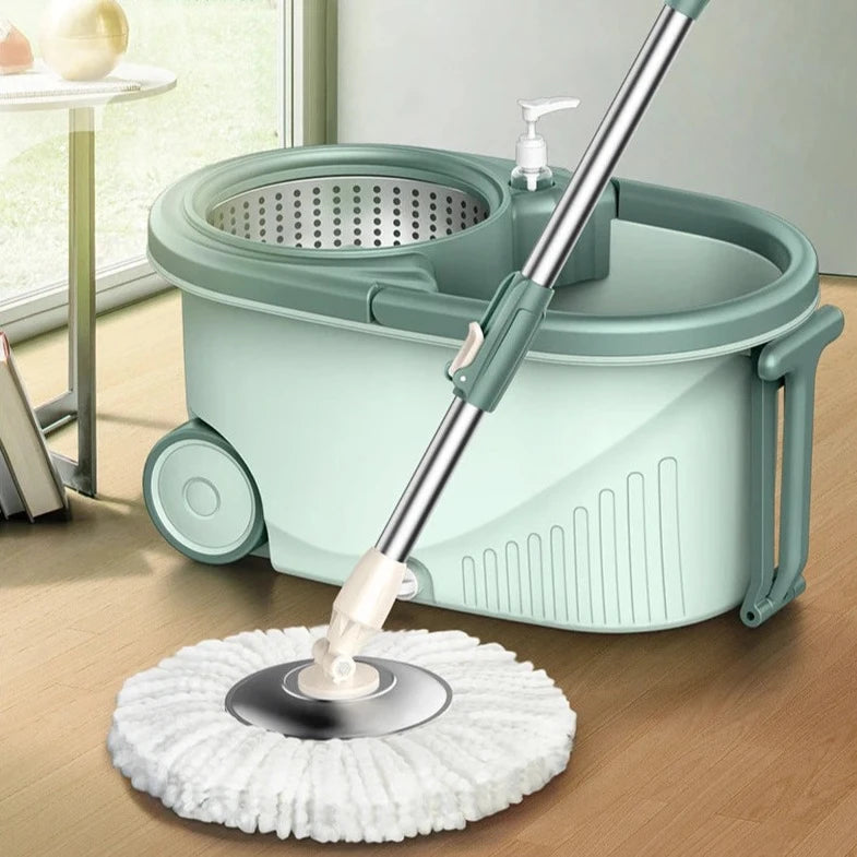 Spin Mop And Bucket Set