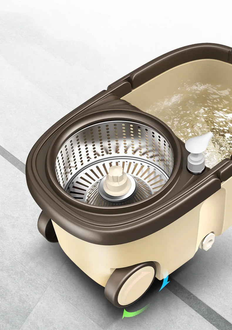 Spin Mop And Bucket Set