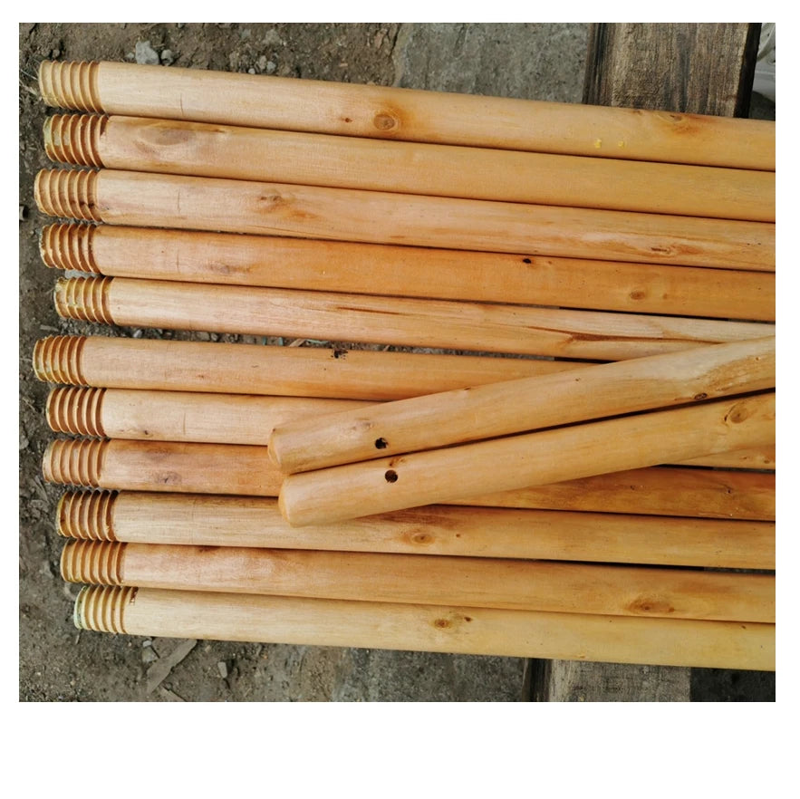 Varnished Broom Stick