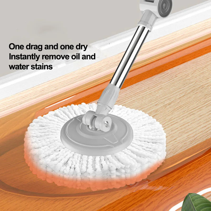 Spin mop and bucket set