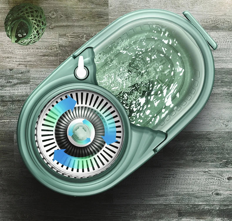 Spin Mop And Bucket Set