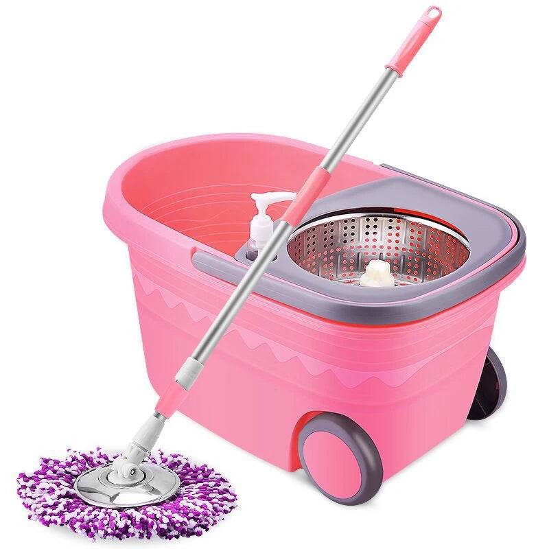 Spin Mop And Bucket Set