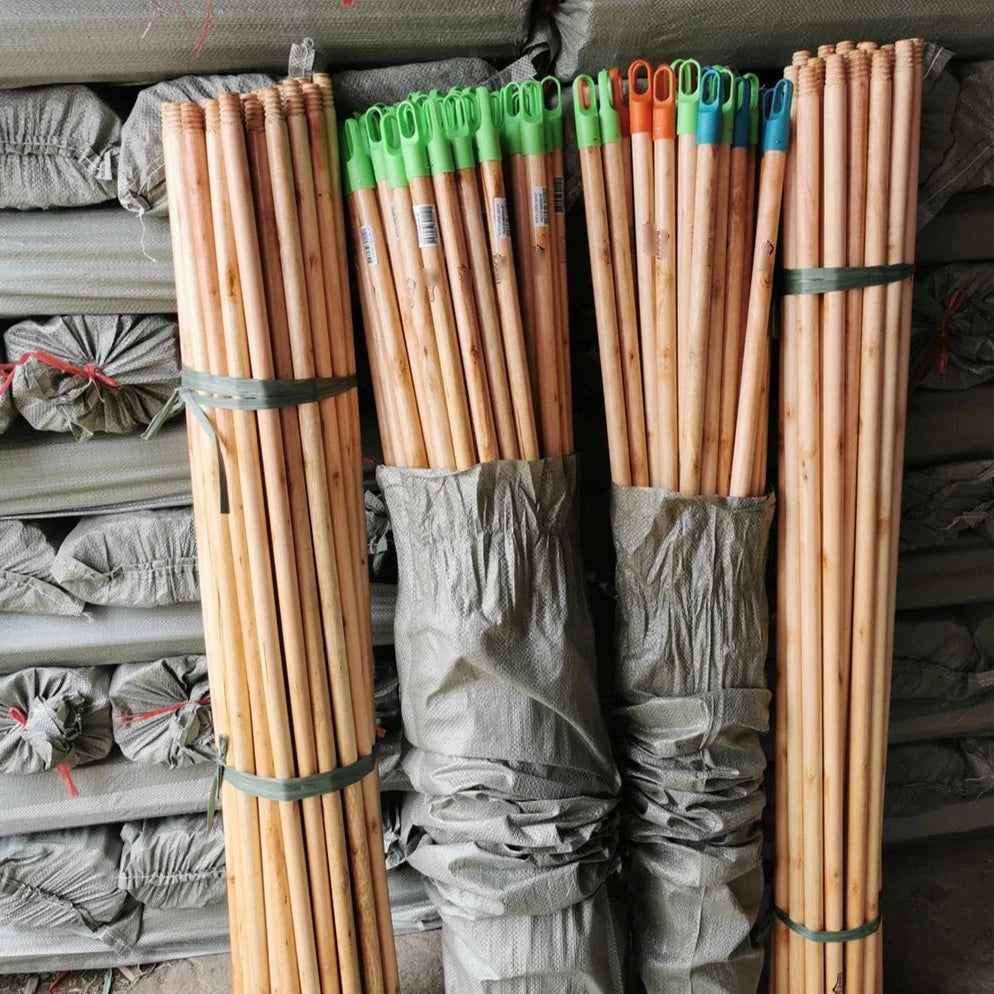 Varnished Broom Stick