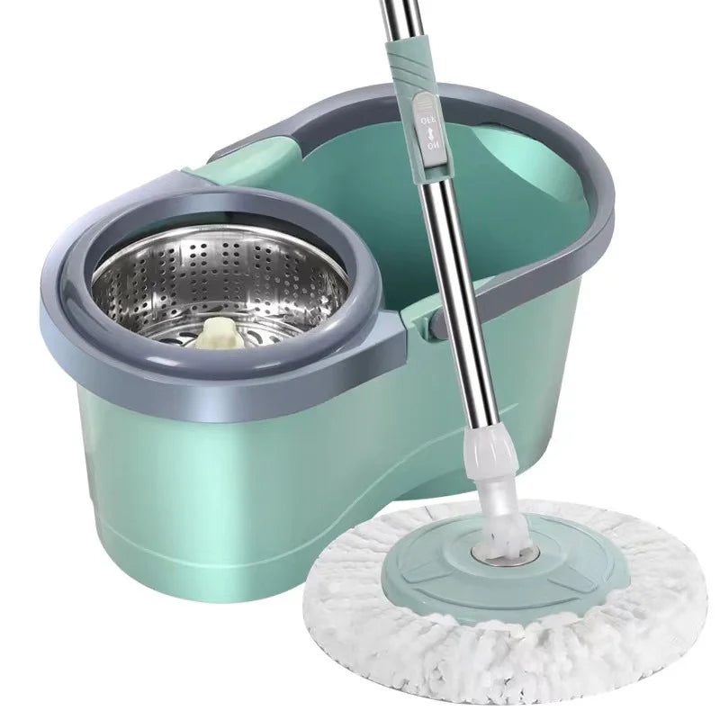 Spin mop and bucket set