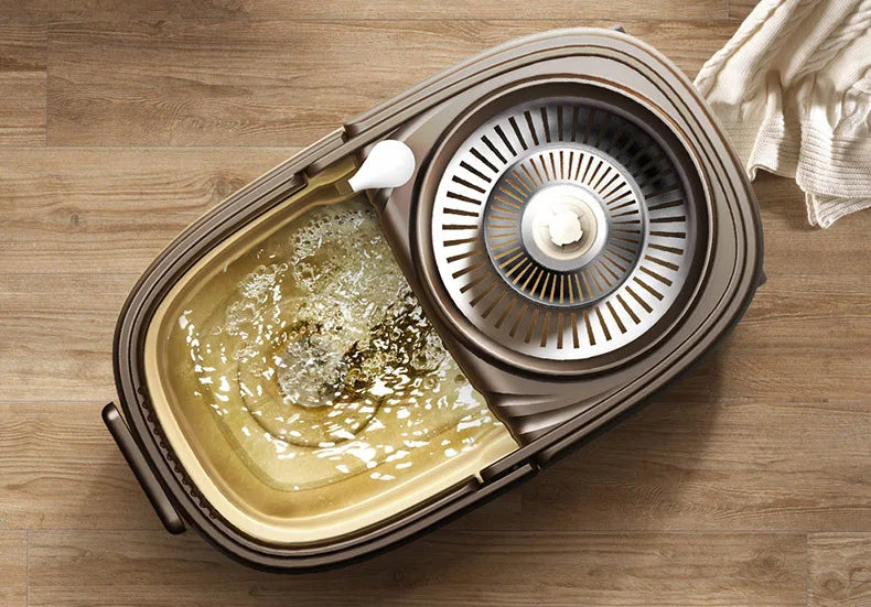 Spin Mop And Bucket Set